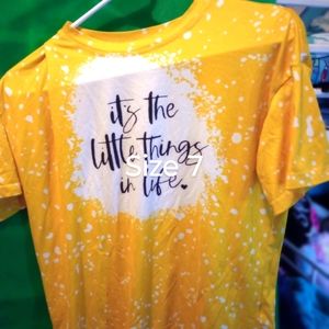 Yellow kids shirt